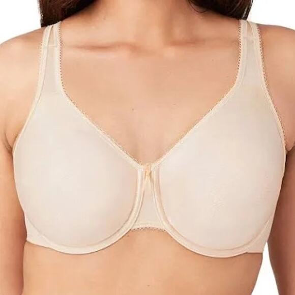 Wacoal 855192 Basic Beauty Full Coverage Underwire Bra 34D - Picture 1 of 5